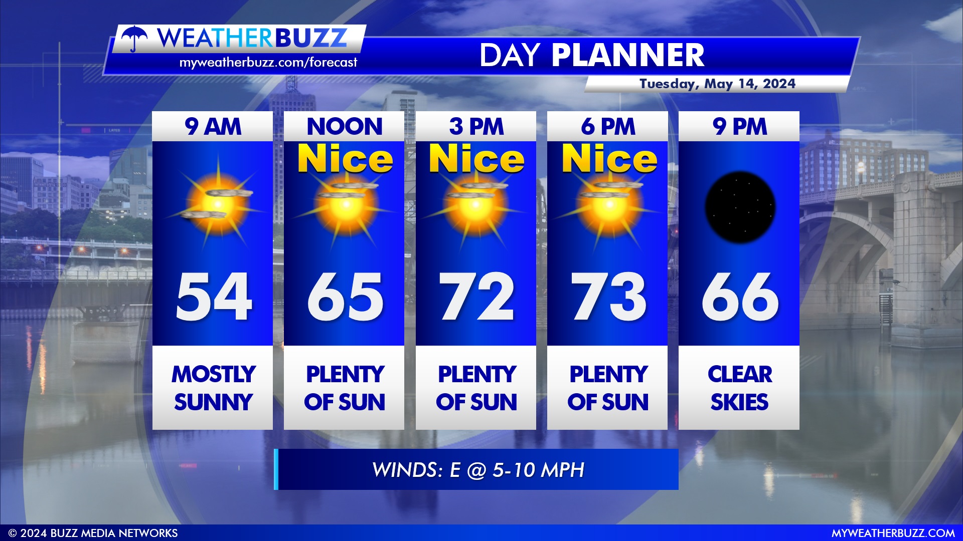 Day Planner for Tuesday